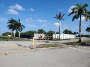 Outside Fence Car Condos