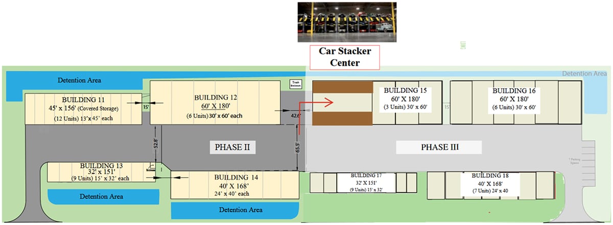 Elite Car Storage Testing Ground